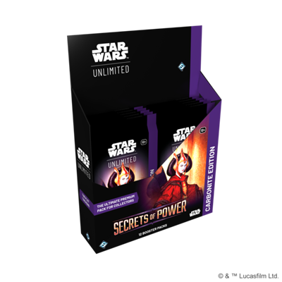 Secrets of Power Carbonite Booster Display (12 Booster) - EN