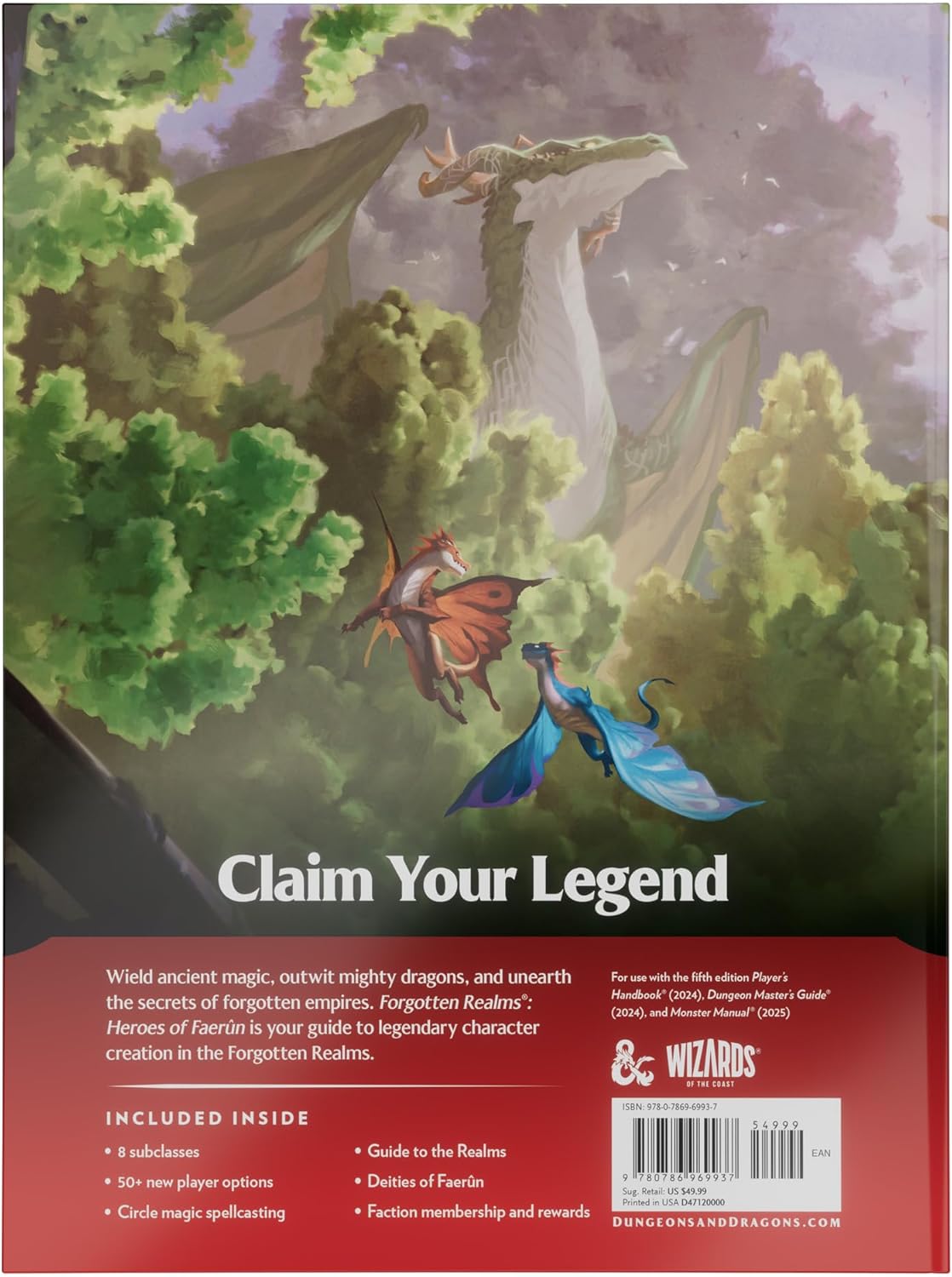 Dungeons & Dragons - Heroes of Faerun (D&D Forgotten Realms Player Expansion)