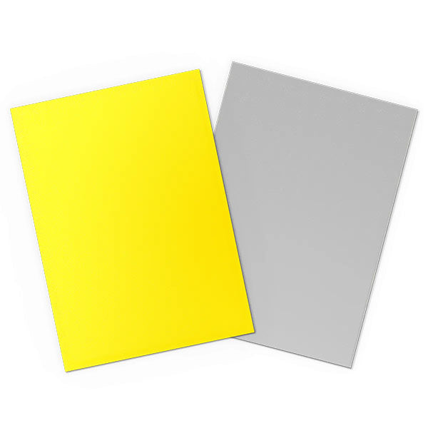 Dragon Shield Dual Matte Sleeves – Yellow & Silver