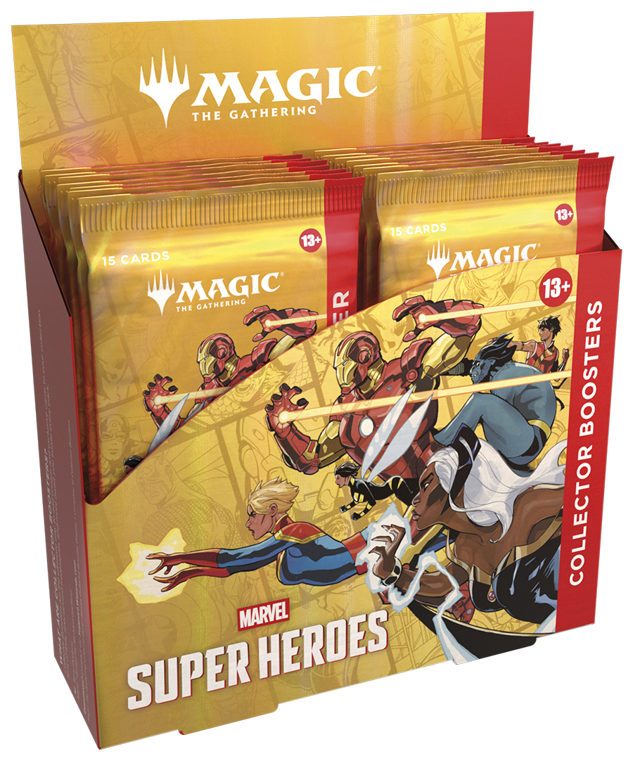 Marvel Super Heroes Collectors Booster Display (12 Packs) - EN