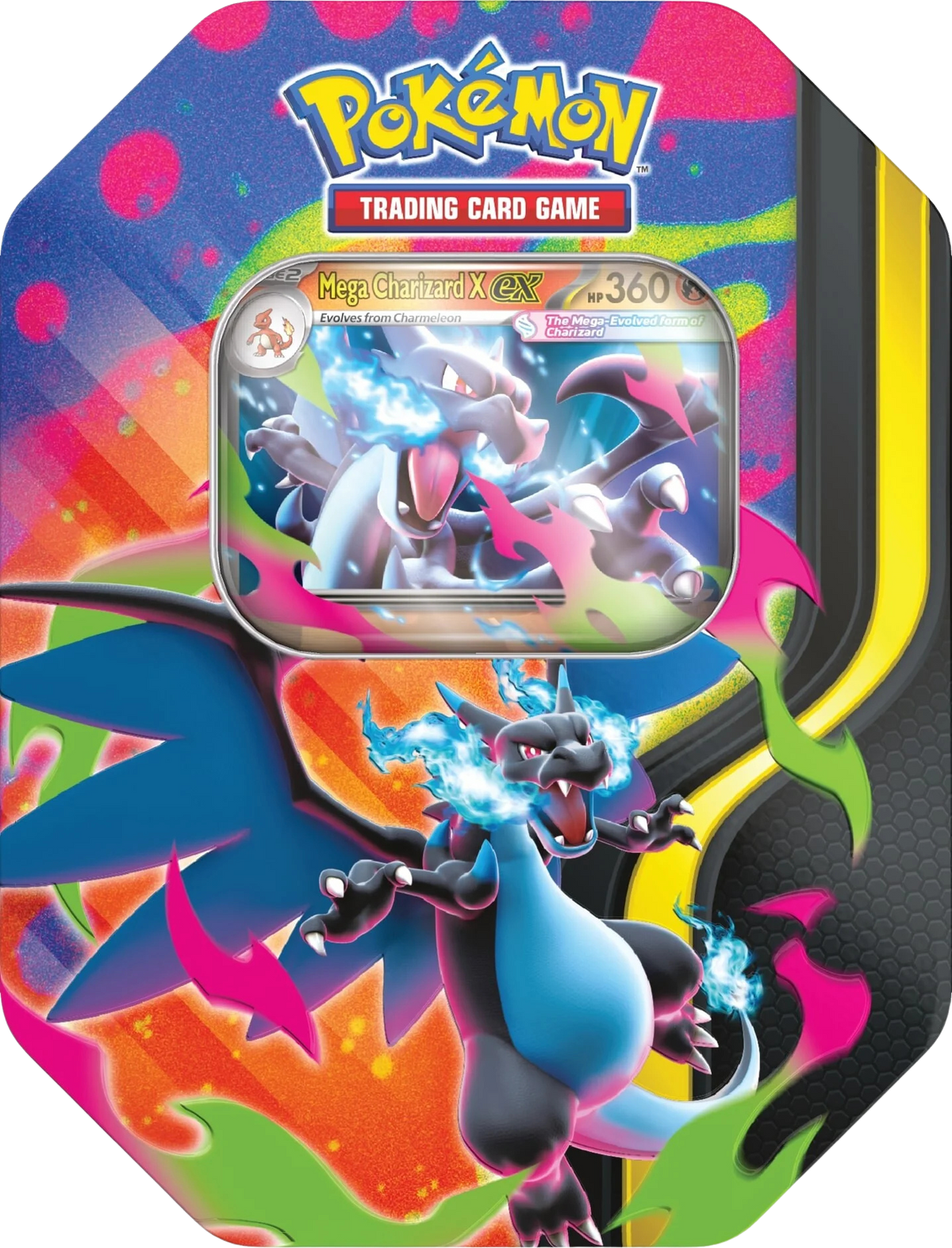 Mega Charizard X EX Tin - EN