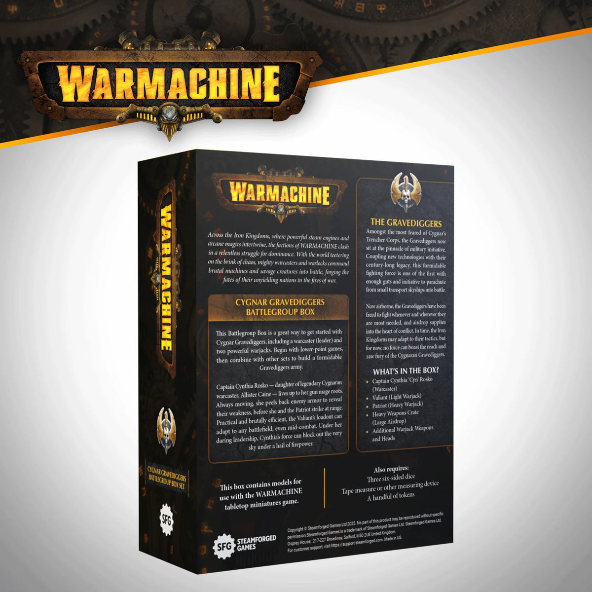 Cygnar Gravediggers Battlegroup Box - EN