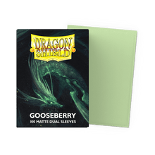 Load image into Gallery viewer, Dragon Shield Dual Matte Sleeves – Gooseberry