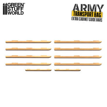 Load image into Gallery viewer, Army Transport Bag Extra Cabinet Guide Bars