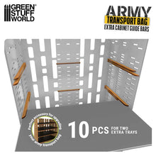 Load image into Gallery viewer, Army Transport Bag Extra Cabinet Guide Bars