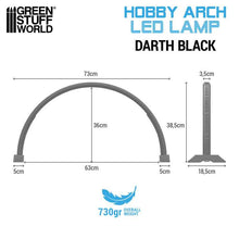 Carregar imagem no visualizador da galeria, Hobby Arch LED Lamp - Darth Black