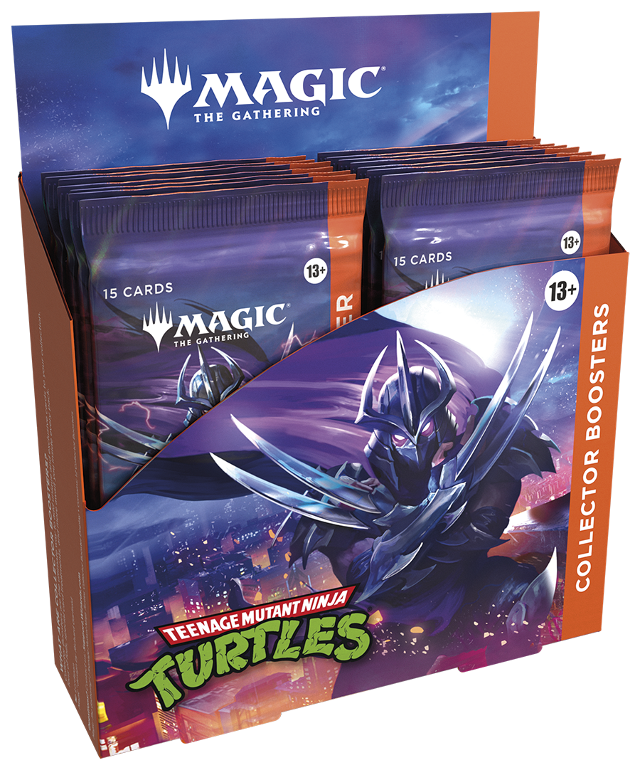 Teenage Mutant Ninja Turtles Collector's Booster Display (12 Packs) - EN
