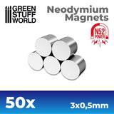 Neodymium Magnets - 50 units (N52)