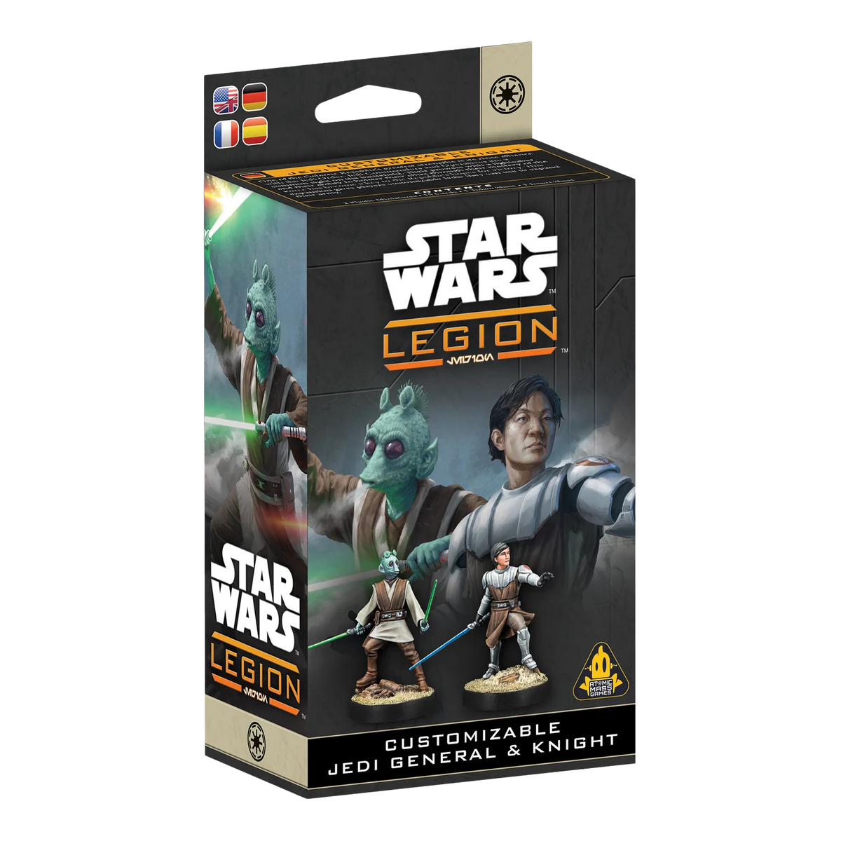 Customizable Jedi General and Knight - EN/DE/SP/FR