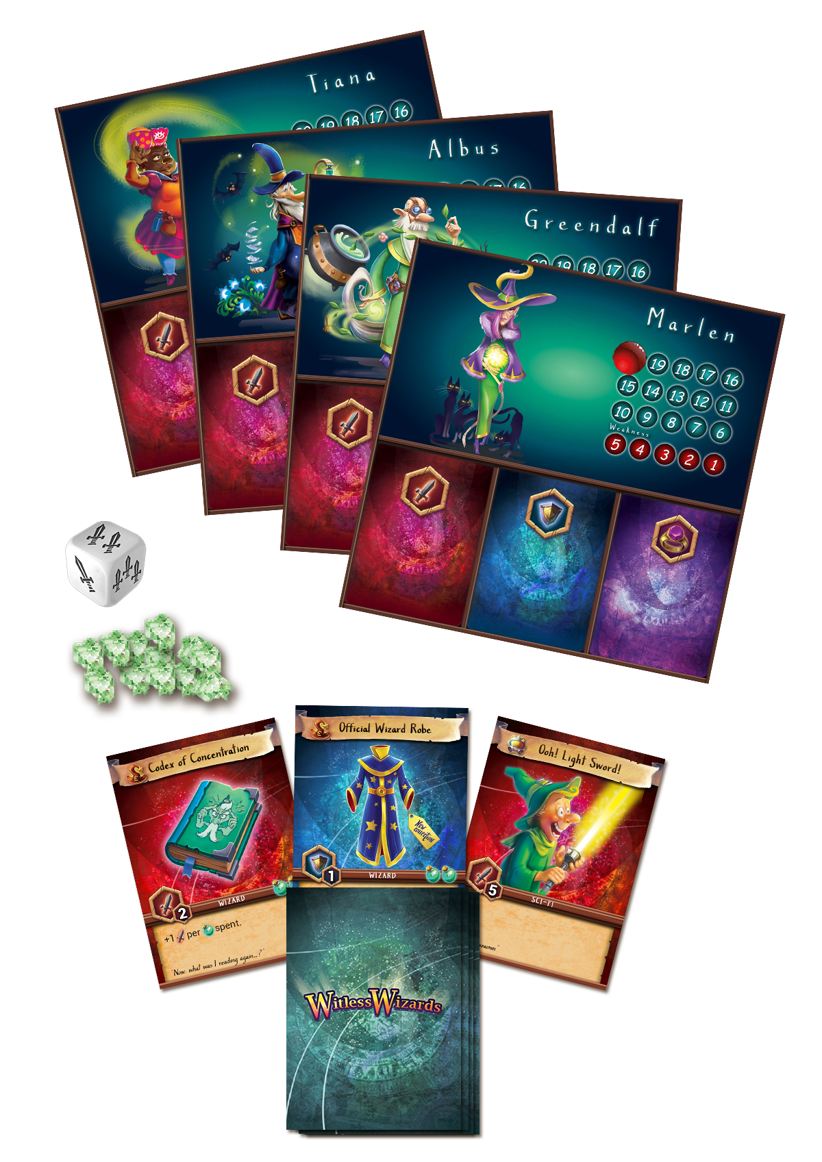 Witless Wizards *DAMAGED BOX* - EN