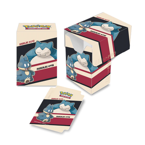 DECK BOX SNORLAX & MUNCHLAX