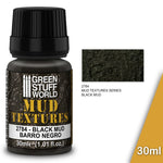 Mud Textures 30ml: Black Mud