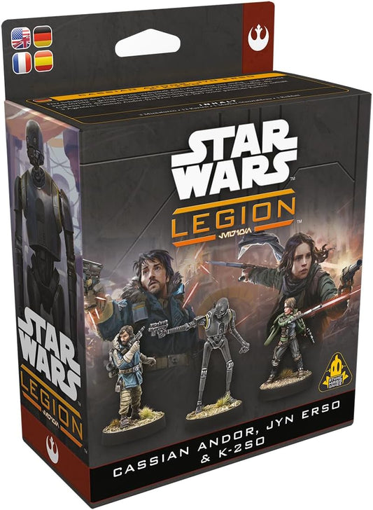 Cassian Andor, Jyn Erso & K-2SO - DE/EN/SP/FR
