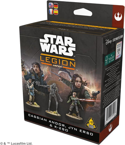 Cassian Andor, Jyn Erso & K-2SO - DE/EN/SP/FR