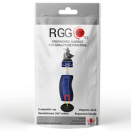 Ergonomic Handle for Miniature Painting v2