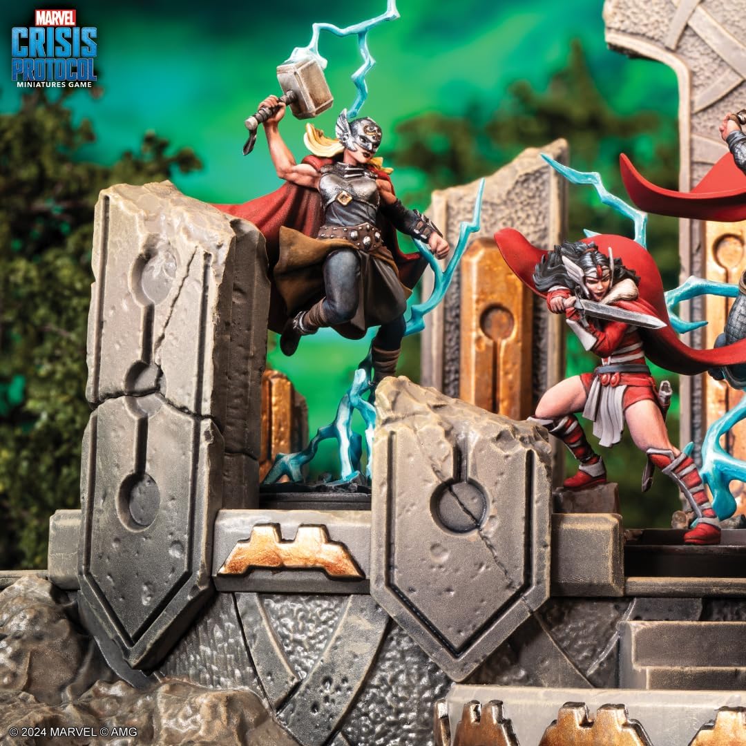 Mighty Thor, Lady SIF, Thor, Hero of Midgard, and Loki, Prince of Lies Character Pack - EN