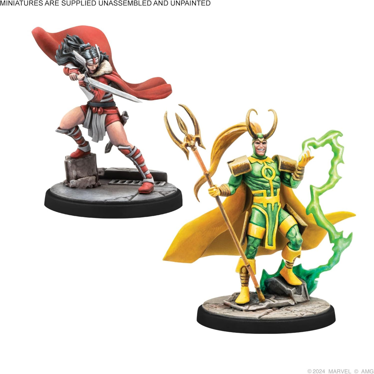Mighty Thor, Lady SIF, Thor, Hero of Midgard, and Loki, Prince of Lies Character Pack - EN