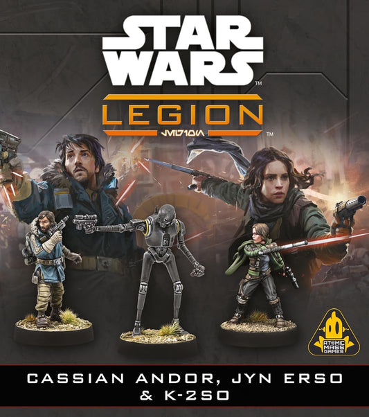 Cassian Andor, Jyn Erso & K-2SO - DE/EN/SP/FR