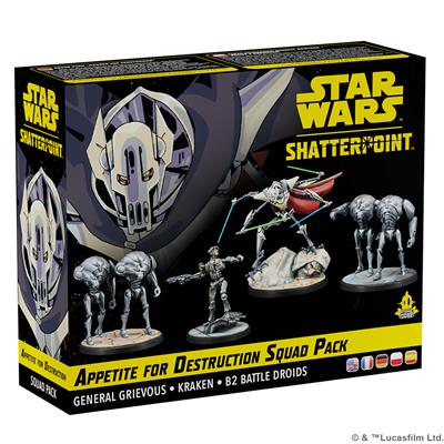 APPETITE FOR DESTRUCTION – GENERAL GRIEVOUS SQUAD PACK - EN/FR/DE/PL/ES