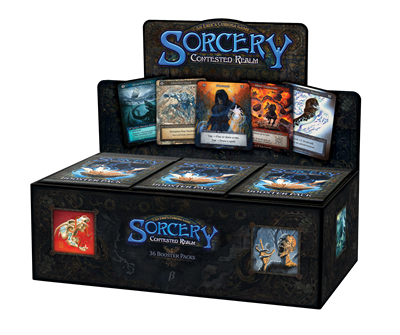 SORCERY TCG: CONTESTED REALM - BOOSTER DISPLAY (36 PACKS) - EN