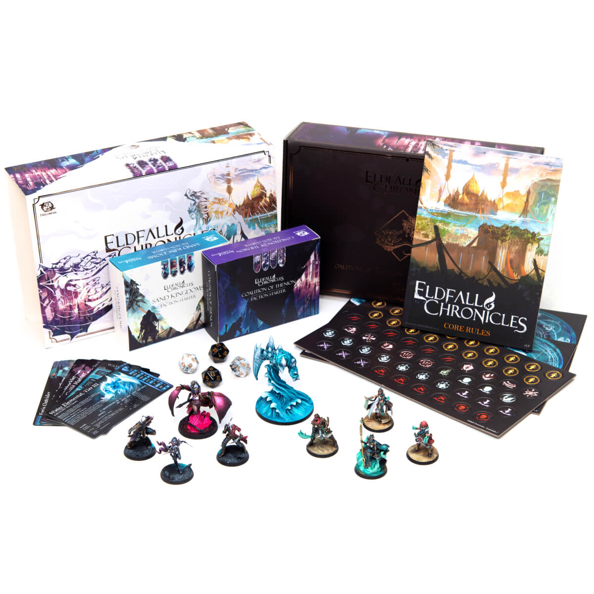 Two-Player Starter Set: Coalition of Thenion vs. Sand Kingdoms