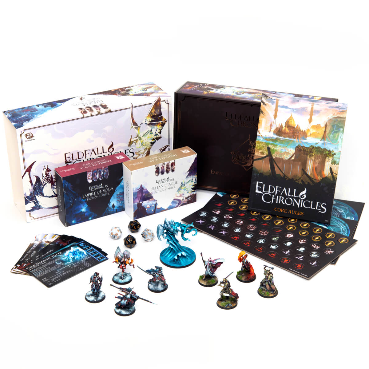 Two-Player Starter Set: Empire of Soga vs. Helian League