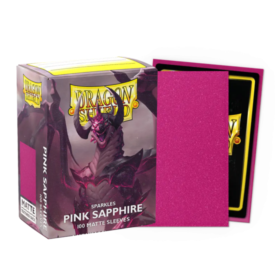 Dragon Shield Matte Sleeves – Pink Sapphire
