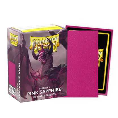 Dragon Shield Matte Sleeves – Pink Sapphire