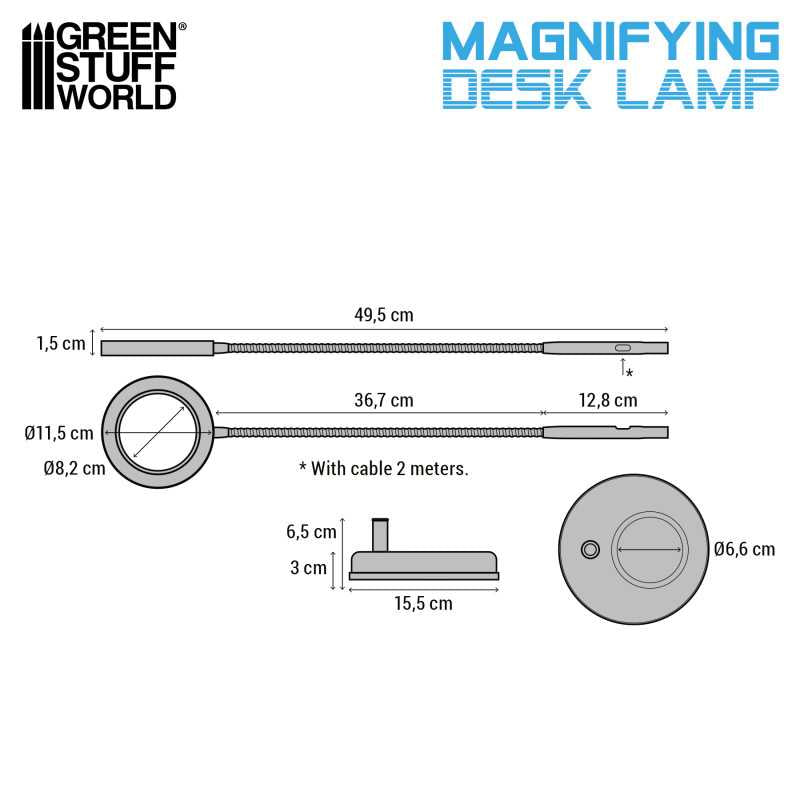 Magnifying Desk Lamp