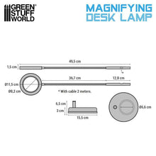 Load image into Gallery viewer, Magnifying Desk Lamp
