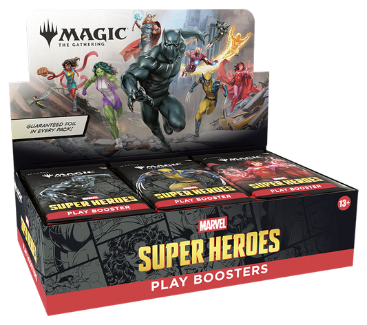 Marvel Super Heroes Play Booster Display (30 Packs) - EN