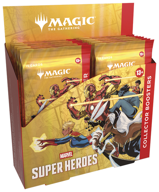 Marvel Super Heroes Collectors Booster Display (12 Packs) - EN