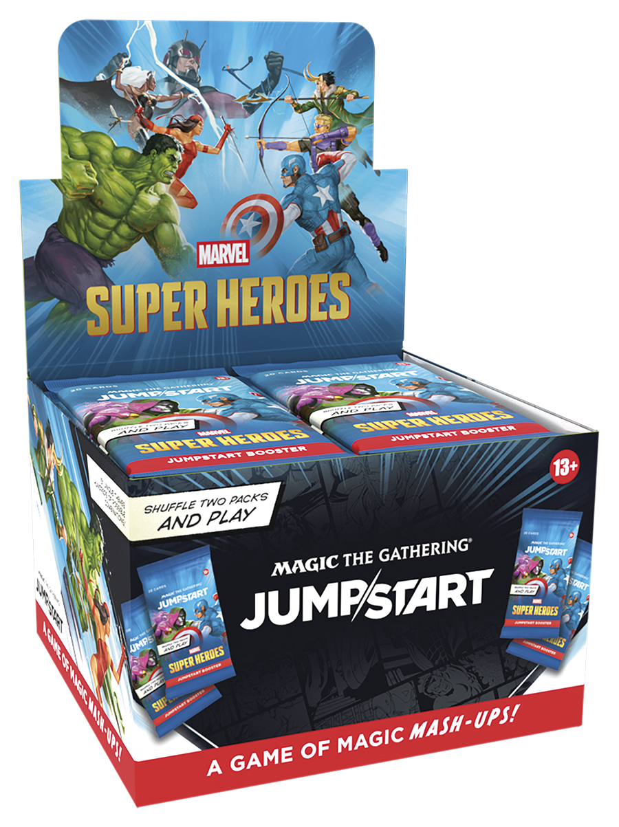 Marvel Super Heroes Jumpstart Booster Display (24 Packs) - EN