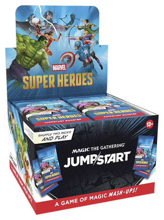 Marvel Super Heroes Jumpstart Booster Display (24 Packs) - EN