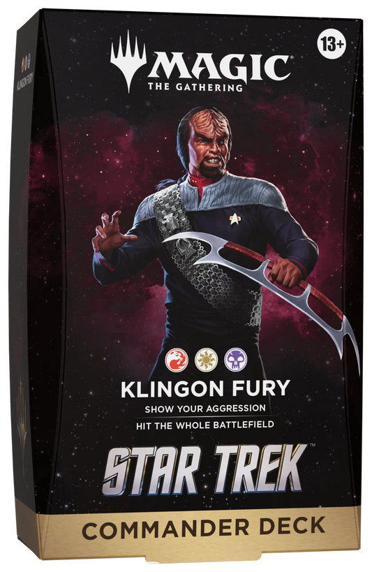 MTG - Star Trek Commander Deck - Klingon Fury EN