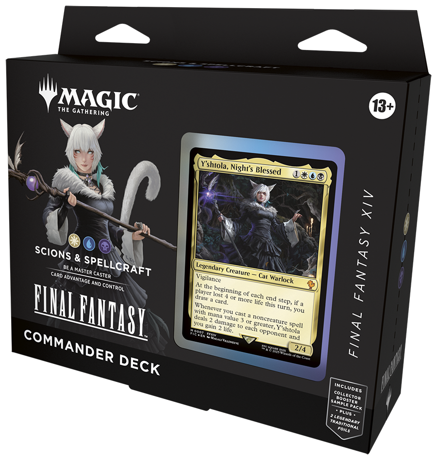 ffxiv booster box Final Fantasy Commander Deck Final Fantasy XIV Endwalker Collector's Physical Collectible, NO GAME INCLUDED Final Fantasy Box * A copy of Endwalker Final Fantasy Commander Deck -