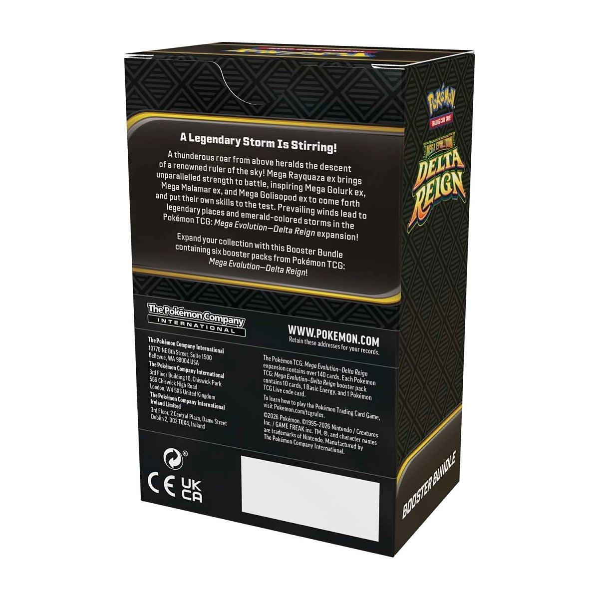 Pokémon TCG: Delta Reign Booster Bundle EN