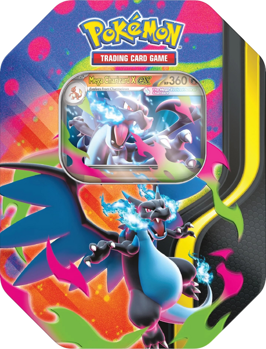 Mega Charizard X EX Tin - EN