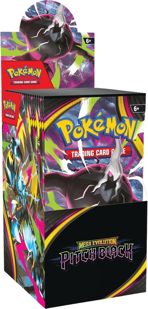 Mega Evolution 5 - Pitch Black Half Booster Display (18 Boosters) - EN
