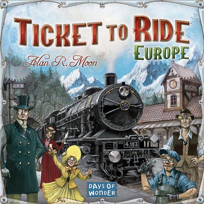 Ticket to Ride - Europe - PT