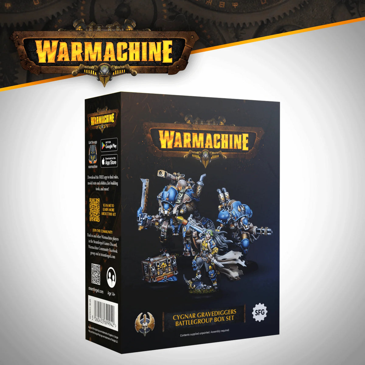 Cygnar Gravediggers Battlegroup Box - EN