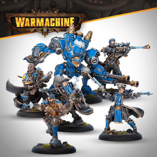 Cygnar Hellslingers Command Cadre (HIPS) - EN