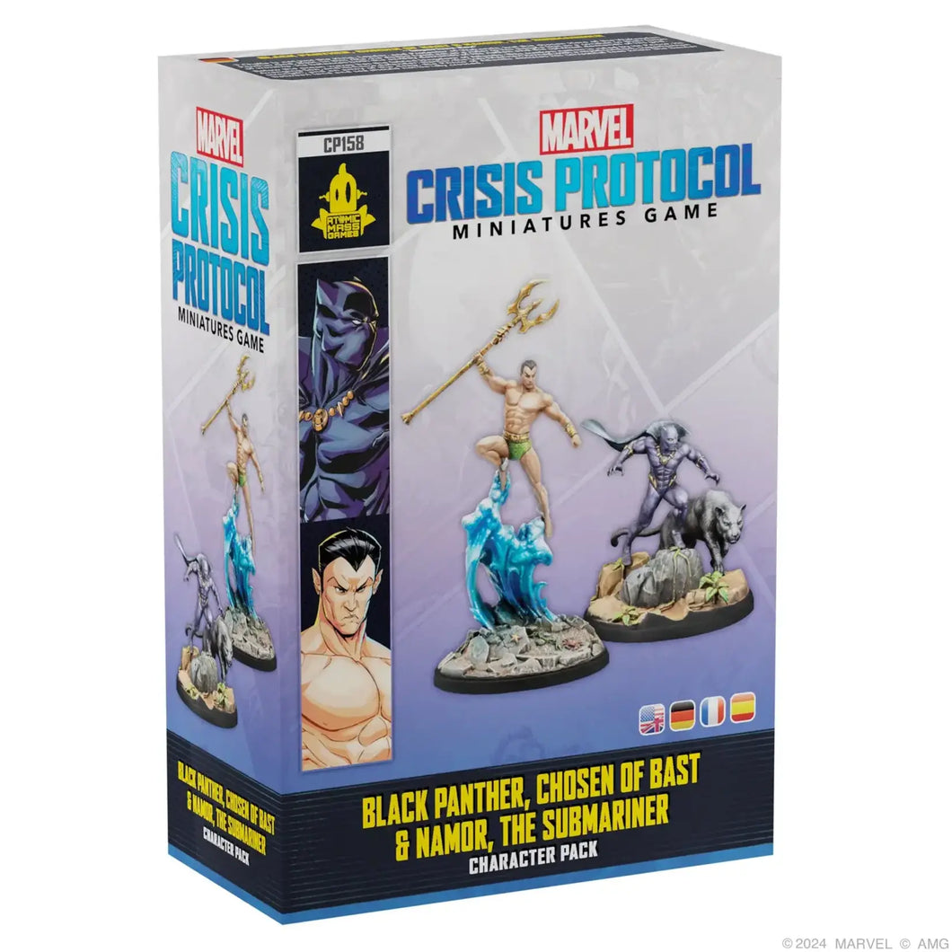 Black Panther, Chosen of Bast & Namor, the Sub-Mariner - EN/FR/SP/DE