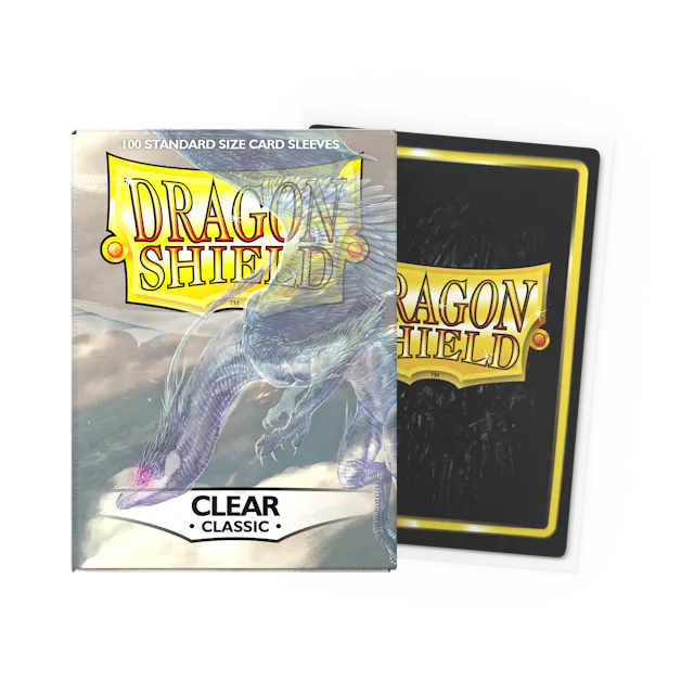 Dragon Shield Clear - Classic Sleeves - Standard Size