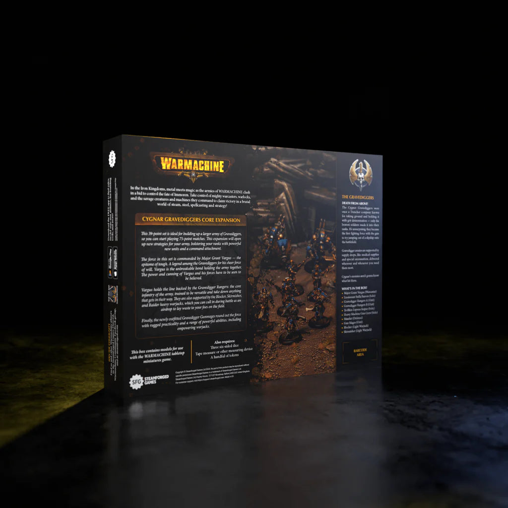 Cygnar Gravediggers Core Expansion - EN