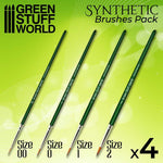 Green Stuff World - Synthetic Brushes Pack