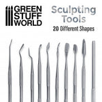 Green Stuff World - 10x Sculpting Tools