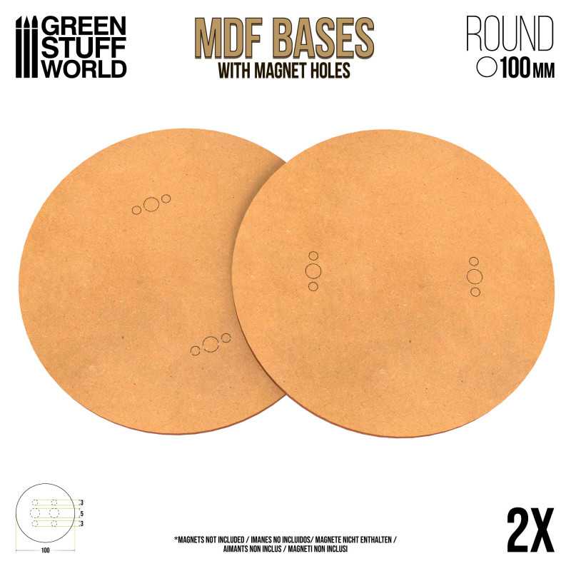 MDF Bases - Round