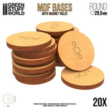 MDF Bases - Round