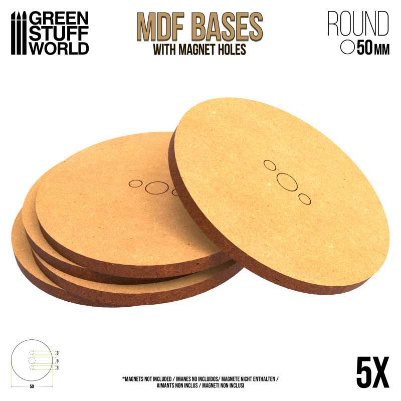 MDF Bases - Round